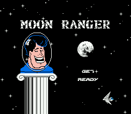 Moon Ranger (Homebrew) — Title screen